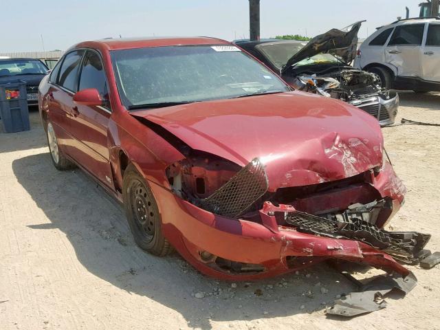 2G1WD58C769231592 - 2006 CHEVROLET IMPALA SUP RED photo 1