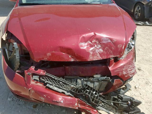 2G1WD58C769231592 - 2006 CHEVROLET IMPALA SUP წითელი ფოტო 9