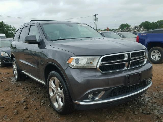 1C4RDJDG2EC563565 - 2014 DODGE DURANGO LI CHARCOAL photo 9