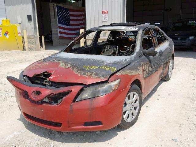 4T1BB46K77U015919 - 2007 TOYOTA CAMRY NEW RED photo 2