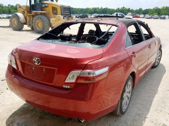 4T1BB46K77U015919 - 2007 TOYOTA CAMRY NEW RED photo 4