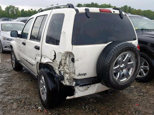 1J4GK58K65W604131 - 2005 JEEP LIBERTY LI WHITE photo 3