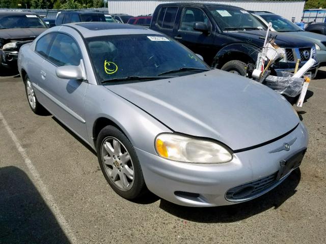 4C3AG52HX1E132478 - 2001 CHRYSLER SEBRING LX SILVER photo 1