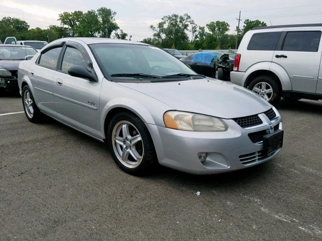 1B3EL76R04N111802 - 2004 DODGE STRATUS R/ SILVER photo 1