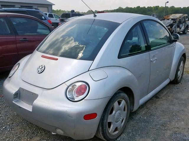 3VWCC21C9XM474168 - 1999 VOLKSWAGEN NEW BEETLE Gümüş foto 4