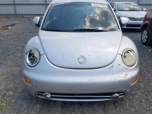 3VWCC21C9XM474168 - 1999 VOLKSWAGEN NEW BEETLE Gümüş foto 9