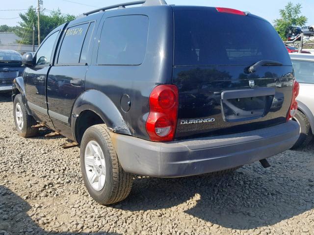 1D4HB38N85F597162 - 2005 DODGE DURANGO ST BLACK photo 3