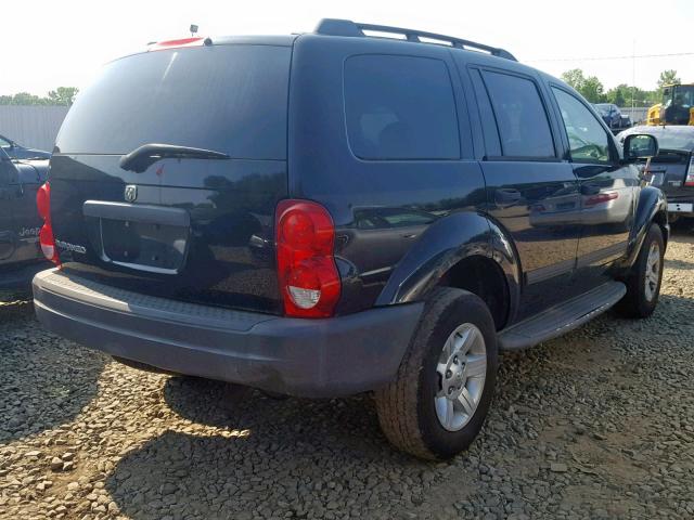 1D4HB38N85F597162 - 2005 DODGE DURANGO ST BLACK photo 4