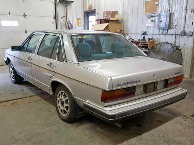 43A0121527 - 1980 AUDI 5000 SILVER photo 3