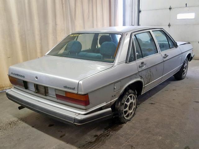 43A0121527 - 1980 AUDI 5000 SILVER photo 4