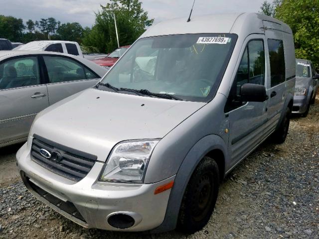 NM0KS9BN0AT018544 - 2010 FORD TRANSIT CO SILVER photo 2