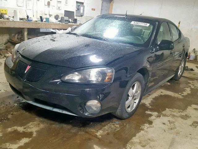 2G2WP522251216840 - 2005 PONTIAC GRAND PRIX BLACK photo 2