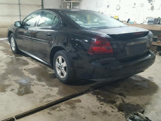 2G2WP522251216840 - 2005 PONTIAC GRAND PRIX BLACK photo 3