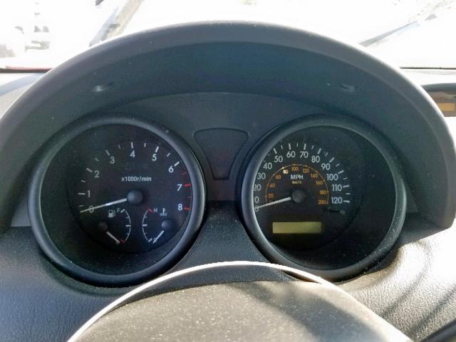 KL1TD66638B244653 - 2008 CHEVROLET AVEO BASE Қызыл фото 8