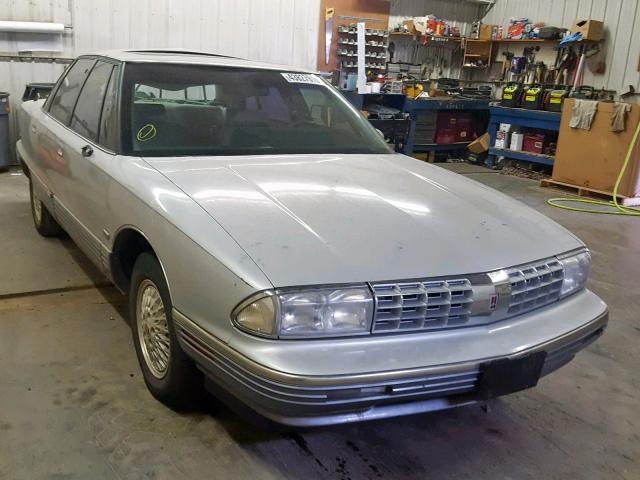 1G3CW53L2M4312074 - 1991 OLDSMOBILE 98 REGENCY SILVER photo 1