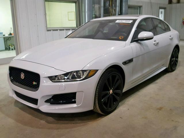 SAJAL4BV8HA971623 - 2017 JAGUAR XE R - SPO WHITE photo 2