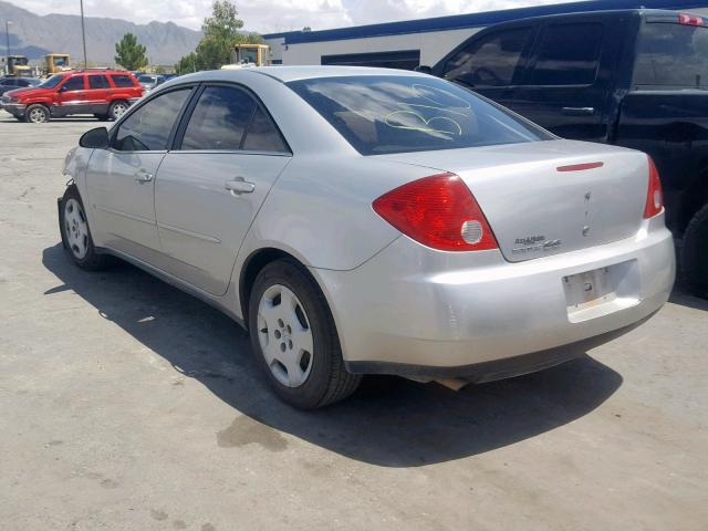 1G2ZF55B664147331 - 2006 PONTIAC G6 SE SILVER photo 3