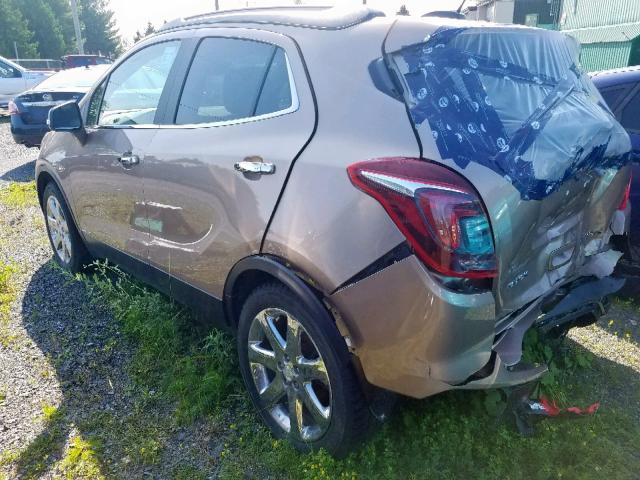 KL4CJCSM4JB559868 - 2018 BUICK ENCORE ESS BEIGE photo 3