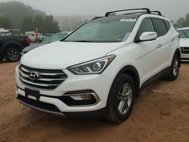 5XYZUDLB1HG437379 - 2017 HYUNDAI SANTA FE S WHITE photo 2