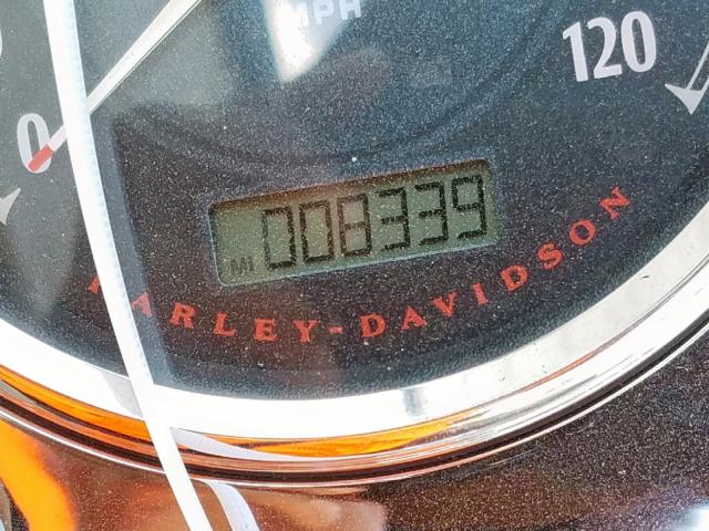 1HD1GYM12CC316132 - 2012 HARLEY-DAVIDSON FXDF DYNA ORANGE photo 8