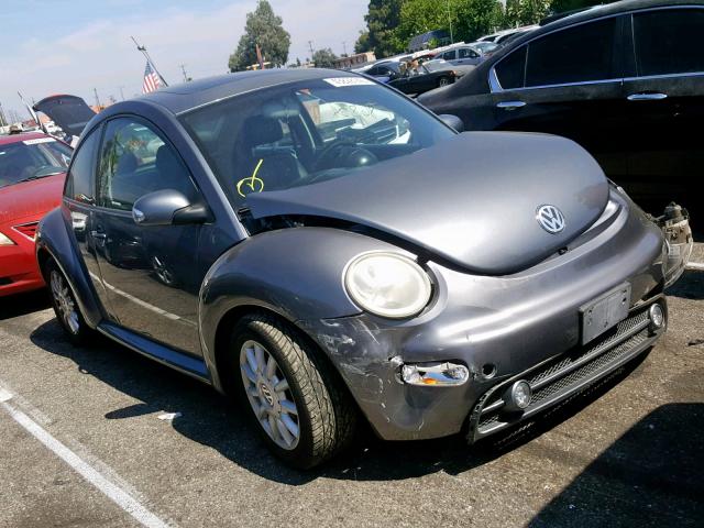 3VWCK31C75M408210 - 2005 VOLKSWAGEN NEW BEETLE ნაცრისფერი ფოტო 1