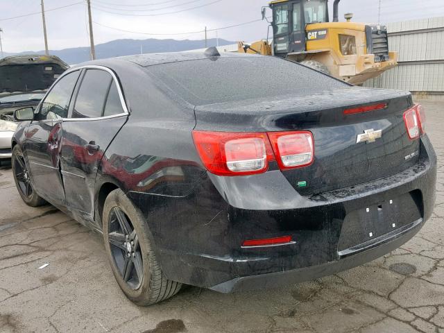 1G11C5SL2EF251020 - 2014 CHEVROLET MALIBU 1LT BLACK photo 3