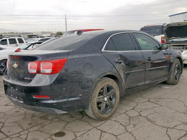 1G11C5SL2EF251020 - 2014 CHEVROLET MALIBU 1LT BLACK photo 4