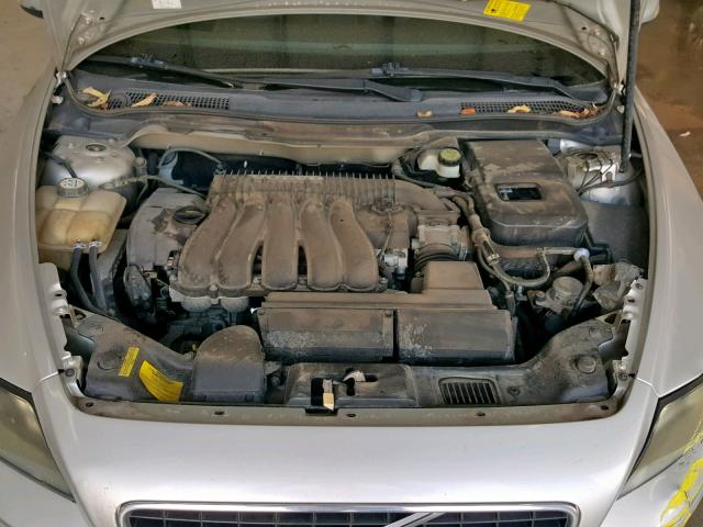 YV1MS390052119883 - 2005 VOLVO S40 2.4I SILVER photo 7