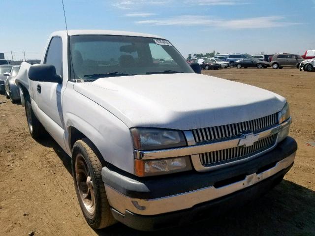 1GCEC14X07Z109896 - 2007 CHEVROLET SILVERADO WHITE photo 1