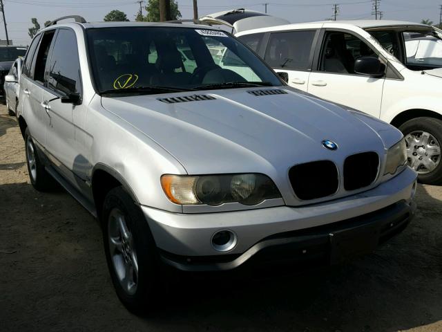 WBAFB33591LH25660 - 2001 BMW X5 4.4I SILVER photo 1