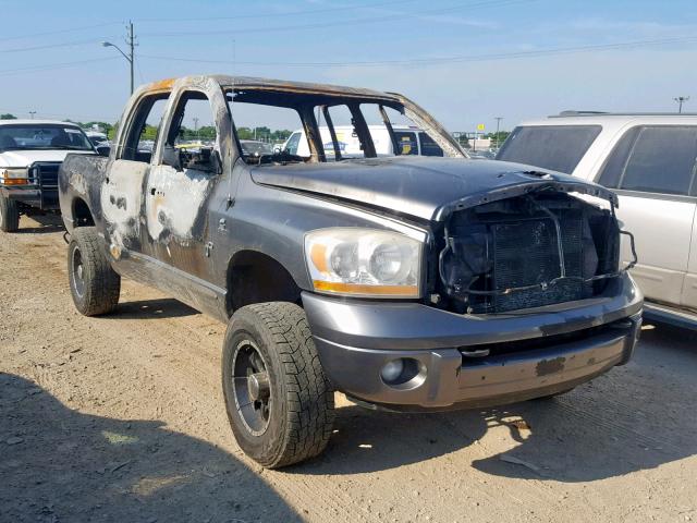 3D7KS28C06G248420 - 2006 DODGE RAM 2500 S Մոխրագույն լուսանկար 1