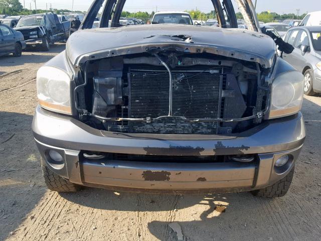 3D7KS28C06G248420 - 2006 DODGE RAM 2500 S Մոխրագույն լուսանկար 9