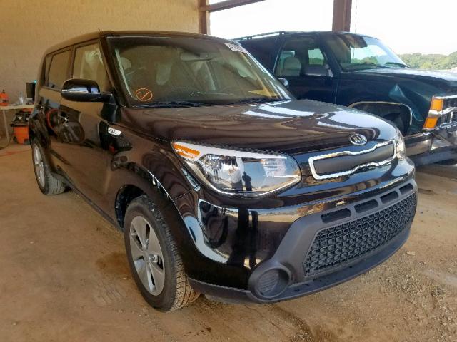 KNDJN2A28G7367361 - 2016 KIA SOUL BLACK photo 1