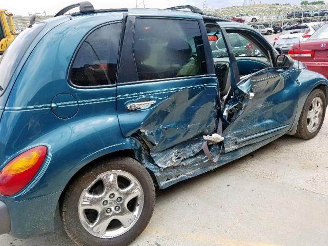 3C8FY4BB01T602764 - 2001 CHRYSLER PT CRUISER TEAL photo 9