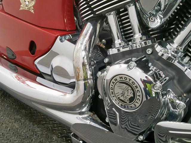 56KTCAAA1F3319300 - 2015 INDIAN MOTORCYCLE CO. CHIEFTAIN RED photo 17
