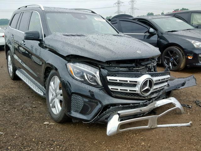 4JGDF6EE6JB048515 - 2018 MERCEDES-BENZ GLS 450 4M BLACK photo 1