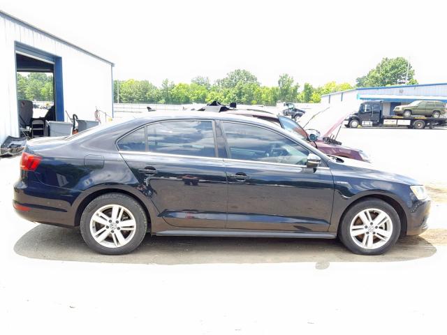 3VW637AJXDM233370 - 2013 VOLKSWAGEN JETTA HYBR BLACK photo 9