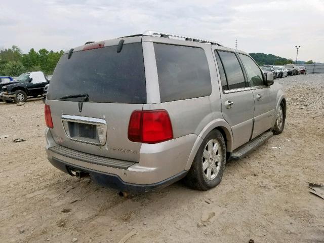 5LMFU28565LJ07319 - 2005 LINCOLN NAVIGATOR TAN photo 4