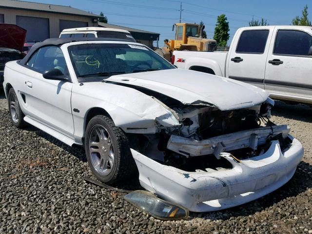 1FAFP45X7WF190104 - 1998 FORD MUSTANG GT WHITE photo 1