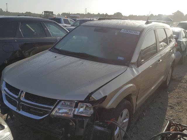 3D4PG1FG6BT526081 - 2011 DODGE JOURNEY MA GOLD photo 2