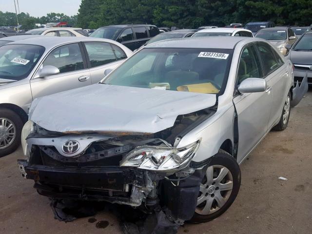 4T1BE46K57U667851 - 2007 TOYOTA CAMRY NEW SILVER photo 2