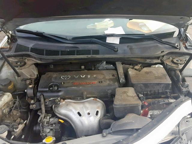 4T1BE46K57U667851 - 2007 TOYOTA CAMRY NEW SILVER photo 7