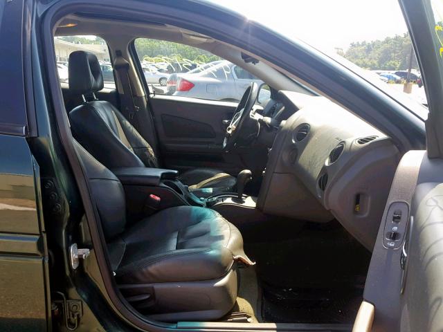 2G2WR524641132952 - 2004 PONTIAC GRAND PRIX GREEN photo 5