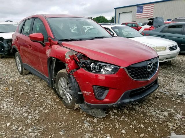 JM3KE2BE4E0413049 - 2014 MAZDA CX-5 SPORT RED photo 1