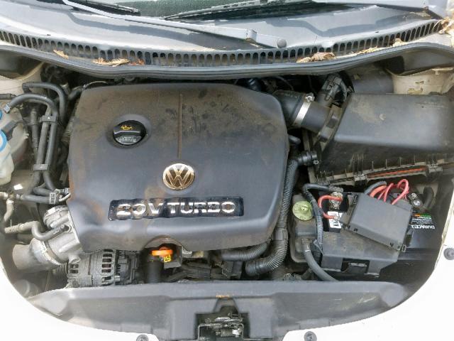 3VWCD31YX4M353370 - 2004 VOLKSWAGEN NEW BEETLE კრემისფერი ფოტო 7