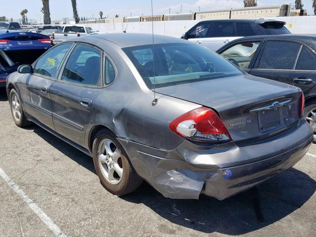 1FAFP53U42G236071 - 2002 FORD TAURUS SE GRAY photo 3