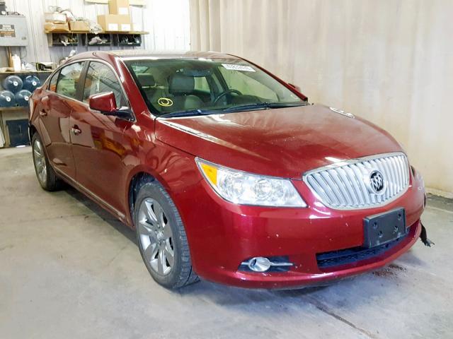 1G4GC5EG8AF141630 - 2010 BUICK LACROSSE C MAROON photo 1