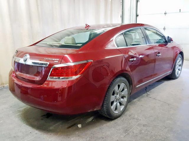 1G4GC5EG8AF141630 - 2010 BUICK LACROSSE C MAROON photo 4