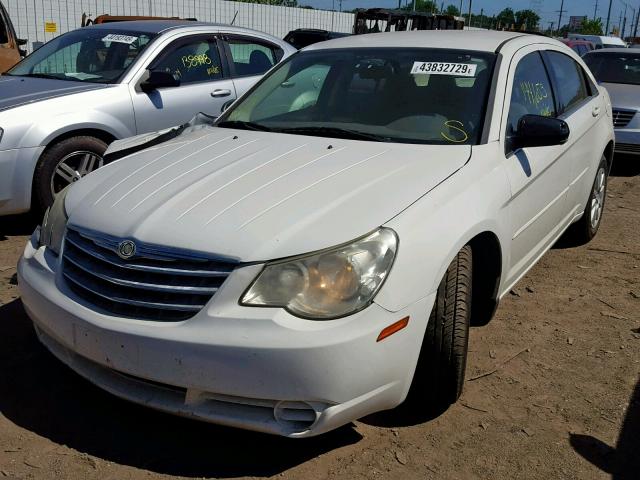 1C3LC46J68N208253 - 2008 CHRYSLER SEBRING LX WHITE photo 2