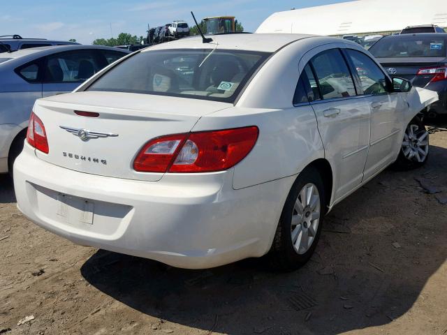 1C3LC46J68N208253 - 2008 CHRYSLER SEBRING LX WHITE photo 4